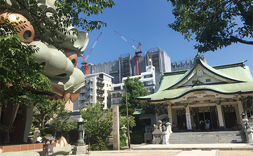 難波八阪神社